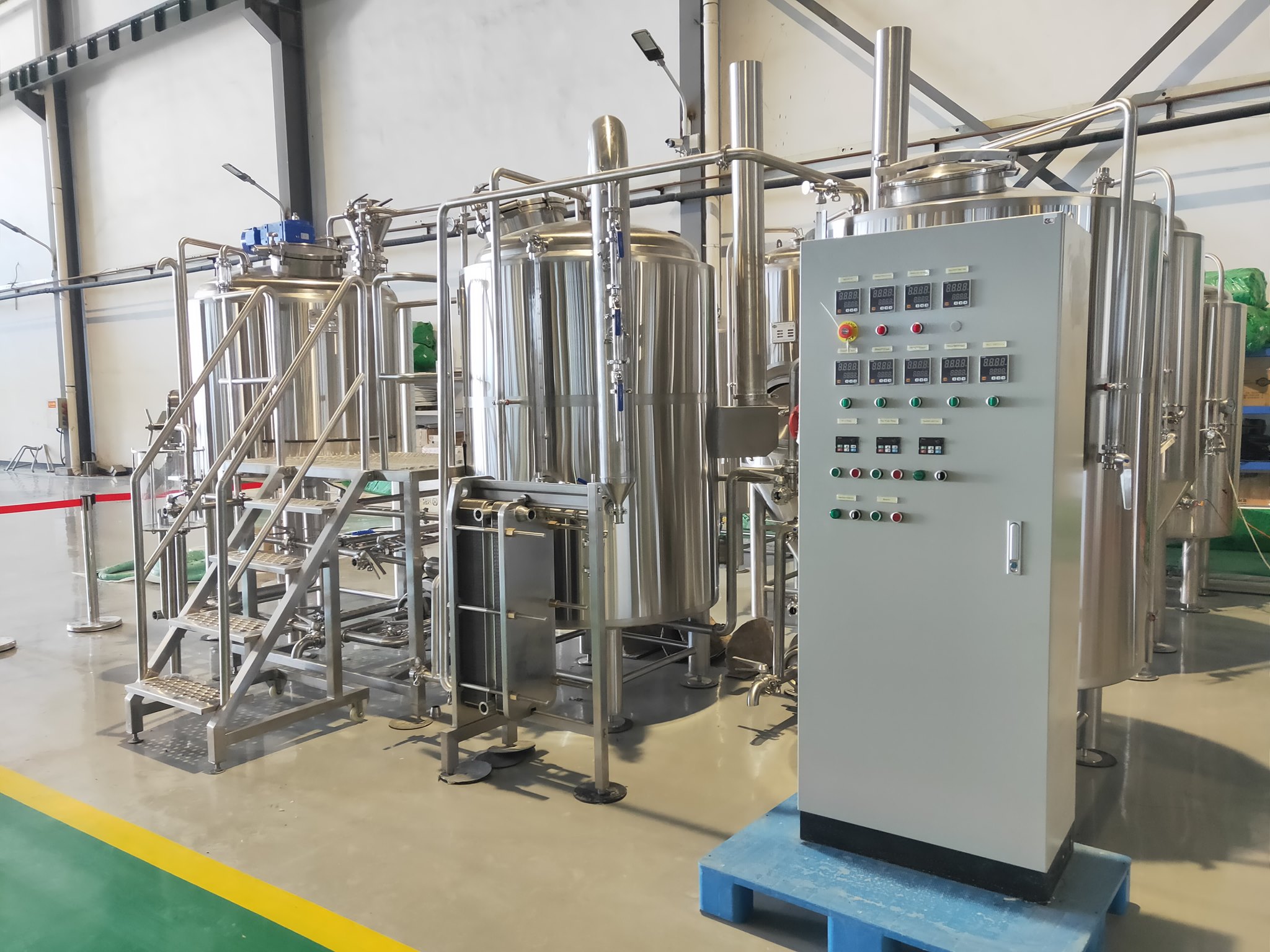 In Brewery Equipment Brewhouse and Fermentation Control Cabinets - Together or Separate?